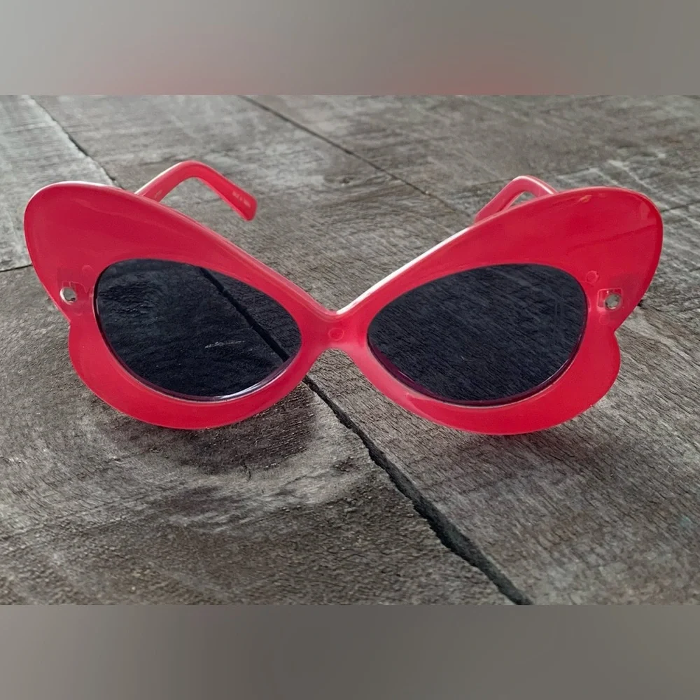Gymboree Pink Butterfly-Shaped Kids Sunglasses